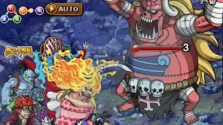 KIZUNA MORIA COIN ISLAND VS OARS | NIGHTMARE LUFFY + BUGGY TEAM [OPTC] BOSSコイン獲得冒険攻略｜絆決戦 [トレクル]