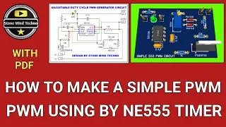 Simple pwm for smps || 555 timer circuit board #ne555