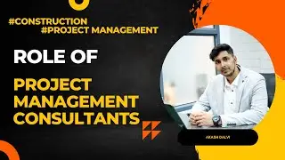 Role of #projectmanagement consultant in #construction & #realestate