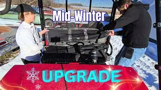Can you install a UTV seat cover Mid-Winter? (StarknightMT Kawasaki Mule seat cover.)