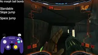 Abandoned worksite (reverse) - No morph ball bomb - Slope jump / Standable / Space jump