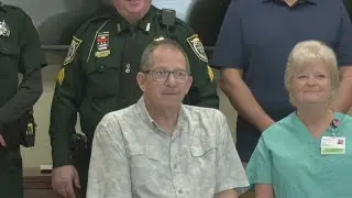 Gulf county man brought back to life after heart attack tells his story in honor of American Heart M
