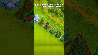 All Christmas trees | COC 🔥Subscribe 🔥#clashofclans#coc#games#statagygames#mobilegaming#shorts#viral
