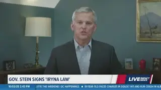 Gov. Josh Stein signs 'Iryna's Law'