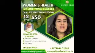 Women's Health | Himani Chopra - Canada | Blood report is perfectly fine | #SKYYOGAONLINE