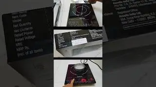 Havells induction cooker Tc18 ll Unboxing and Review ll