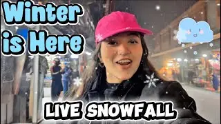  Live Snowfall in murree 🌨️ | Winter is here❄️ | murree trip🌁 