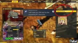 20,000 Lead For Unyielding Armor God Tier Fallout 76 Top Trades