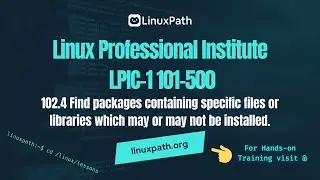 LPIC-1 101-500 Full Course - 102.4 Find packages containing files which may or may not be installed.