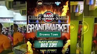 Bass Odyssey, Delingy & Steppa @ Browns Town, Grand Market 2023 Pt 2