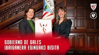 Gobierno de Gales en Ibaigane I 37ko Euskal Haurren memoria I Athletic Club