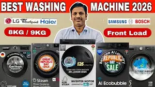 Best Washing Machine In 2026 India | Top 5 Best Front load  Washing Machines  