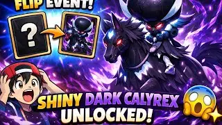 I Unlocked SHINY Dark Calyrex Using the Flip Event! 😳 | Pok&eacute;mon Elf Explorer