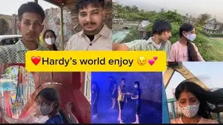 Paji de bday te gye hardy’s world kita full enjoy🎂💕😊