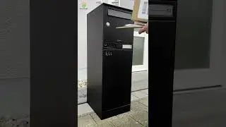Paketstation f&uuml;r Zuhause: KOMBIBOX950 - Briefkasten mit integriertem Paketfach von JU by DECAYEUX