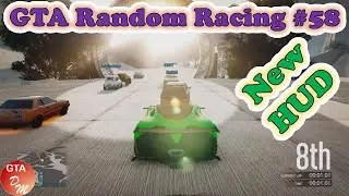 GTA 5 Online - GTA Random Racing № 58 (Random ALL) - New HUD (Last & Best Lap)