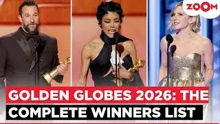 Golden Globes 2026 Winners List: From Paul Thomas Anderson to Michelle Williams | FULL LIST 