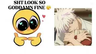 OH MY WHY GOJO LOOK SO GOOD D4MN FINEEEE