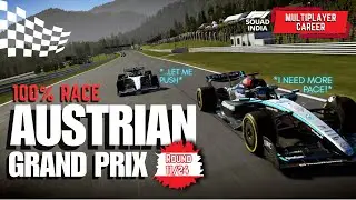 Lando Norris UNLEASHED in Austria GP | F1 24 Multiplayer Career| Round 11/24 | F1 Squad India