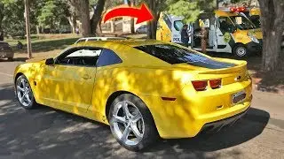 MEU CAMARO FOI PRESO PELA POLICIA
