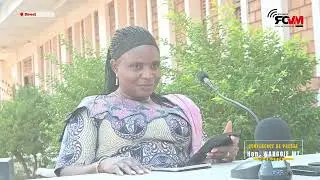 Hon WANGOIE Marie-Thérèse en Conférence de presse -Août 2024 Manono