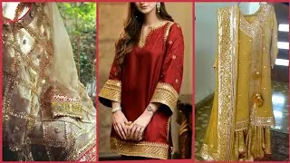 Top Class Gota work Dresses For Party Wear 2019