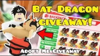 🔴 UPDATE NEW ADOPT ME LIVE GIVEAWAYS BAT DRAGON #gag  #roblox  🔴