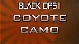 Black Ops 2: COYOTE CAMO! ALL WEAPON GAMEPLAY!