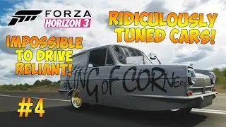 Forza Horizon 3 - RIDICULOUS TUNED CARS - #4 - THIS IS IMPOSSIBLE! Reliant Supervan