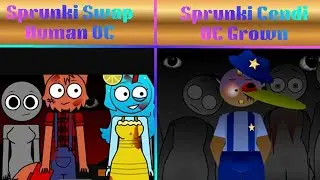 sprunki incredibox horror Sprunki Swap Human OC VS Sprunki Cendi OC Grown EP 51