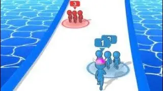 Max Level IN Crowd Battle 3d New Update All LV 5 (Android/IOS) #Androidgameplay