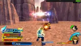 KingdomHearts Birth by Sleep -Final Mix- Ventus and Mickey Vs Vanitas (Texture/Command Hack)