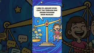 Libra 16 Januari 2026: 💌✨ Chat Tak Terduga & Drama Pasangan Bikin Ngakak! 😱💖