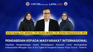 Interactive Media Development Workshop in Songsermsasana Vitaya School