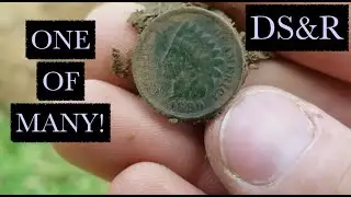 Metal Detecting Old  U.S. Military Buttons & U.S. Coins Metal Detector Finds Civil War Era Button