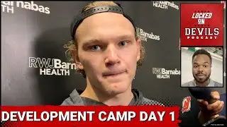 Devils Development Camp Day 1: Lenni Hameenaho, Seamus Casey, Chase Stillman, & Topias Vilen