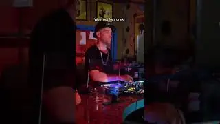 This dj was doing his thing! #reggaenight you shoulda been there!