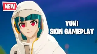 *NEW* YUKI SKIN GAMEPLAY - FORTNITE CYBER INFILTRATION PACK