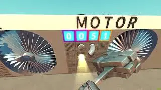 Scrap Mechanic realistic motor physics.