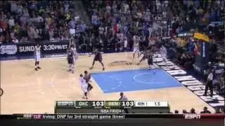 Ty Lawson Game Winning Jumper