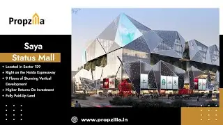 Saya Status Mall- India's Tallest Mall in Noida | Investment Starts From 40L* Onwards