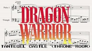 Tantegel Castle (Throne Room) - Dragon Warrior / Dragon Quest (1986, NES) OST - Music Transcription