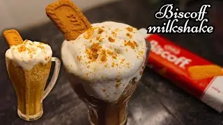 ₹300 Cafe Milkshake at Home for ₹60🔥💯 No more buying! Lotus Biscoff milkshake | Suduthanni