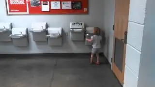 Duck Duck Goose with Water-fountains at Lowe's
