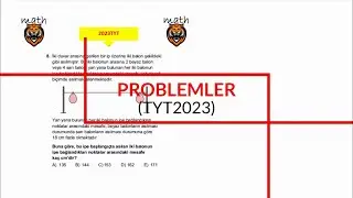 PROBLEMLER-(Balon Sorusu)-(TYT2023)