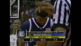 2003 NCAA Tournament South Regional Semifinal #1 Texas vs #5 Connecticut Full Game