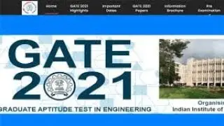 GATE 2021 Latest Updates: Exam Date, Brochure (Out), Application, Syllabus, Pattern for statistics