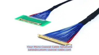 45-ohm micro-coax Malaysia custom length quote MINIFLEX 3-BFNH 33P micro-coax extension cable Vietna