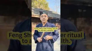Ритуал фен-шуй с соленой водой для привлечения богатства #фэншуй #богатство #соленаявода #колдовс...