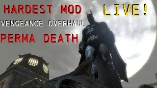Can i beat Arkham Origins' hardest mod without dying? -LIVE